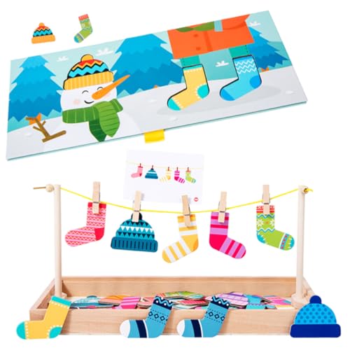 Kisangel Holzspielzeug Bunte Kognitive Lernspielzeug Fördert Hand Auge koordination und Feinmotorik Robust Sicher für Jungen Mädchen Ab Jahren Kisangel Holzspielzeug Bunte Kognitive Lernspielzeug Fördert Hand Auge koordination und Feinmotorik Robust Sicher für Jungen Mädchen Ab Jahren von Kisangel