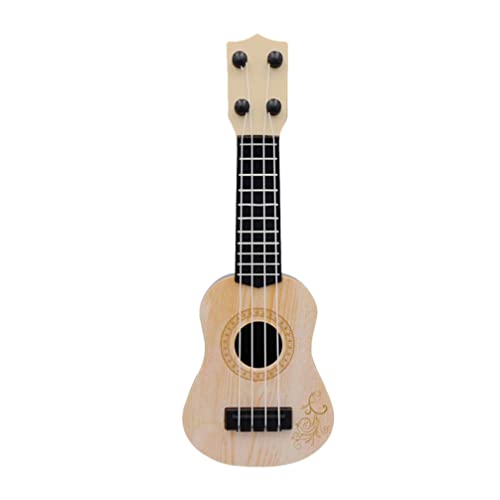 Kisangel Kinder Ukulele Spielzeug 4 Saiten Kleinkind Ukulele Kinder Gitarre Ukulele Musikinstrument Früherziehung Spielzeug Für Kinder Kleinkind Anfänger von Kisangel