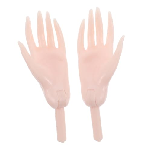 Kisangel Kleine Puppen Hände Miniatur Ersatzteile Beweglich für DIY Puppenhaus Basteln Sichere Kunststoff Hände für Kreative Puppen Spiel und Reparatur Kisangel Kleine Puppen Hände Miniatur Ersatzteile Beweglich für DIY Puppenhaus Basteln Sichere Kunststoff Hände für Kreative Puppen Spiel und Reparatur von Kisangel