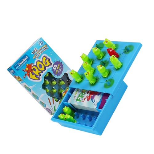 Kisangel Lernspielzeug Frogs Springen Brettspiel für Frühe Bildung Logisches Denkspiel Fördert Hand Auge Koordination Farben und Formenwahrnehmung Denkspiel Kisangel Lernspielzeug Frogs Springen Brettspiel für Frühe Bildung Logisches Denkspiel Fördert Hand Auge Koordination Farben und Formenwahrnehmung Denkspiel von Kisangel