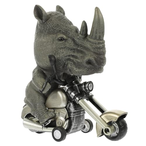 Kisangel Lustiges Tier Motorrad mit Inertia Kreatives Kunststoffmodell Robustes Motorbike Pädagogisches für Jungen und Mädchen Kisangel Lustiges Tier Motorrad mit Inertia Kreatives Kunststoffmodell Robustes Motorbike Pädagogisches für Jungen und Mädchen von Kisangel