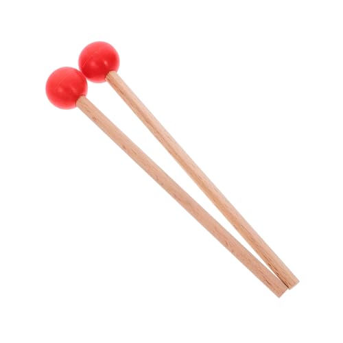 Kisangel Marimba Schlägel Rote Percussion Drumsticks Ausgewogen Poliert Für Zungentrommel Marimba Musikinstrumente Anfänger Zubehör Kisangel Marimba Schlägel Rote Percussion Drumsticks Ausgewogen Poliert Für Zungentrommel Marimba Musikinstrumente Anfänger Zubehör von Kisangel