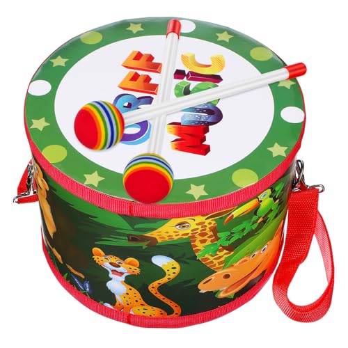 Kisangel Marschtrommel mit Tragegurt für Kleinkinder Pädagogisches Musikinstrument Doppelseitiges Design Präziser Schlagzeugspielzeug für Jungen und Mädchen Geburtstagsgeschenk Kisangel Marschtrommel mit Tragegurt für Kleinkinder Pädagogisches Musikinstrument Doppelseitiges Design Präziser Schlagzeugspielzeug für Jungen und Mädchen Geburtstagsgeschenk von Kisangel