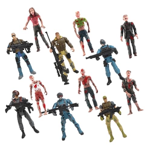 Kisangel Militärsoldaten Modellspielzeug Teiliges mit Beweglichen Elite Spezialeinheiten und Zombiefiguren Flexible Kunststoff Spielfiguren für Tischdekoration Interaktives Eltern Junge Kisangel Militärsoldaten Modellspielzeug Teiliges mit Beweglichen Elite Spezialeinheiten und Zombiefiguren Flexible Kunststoff Spielfiguren für Tischdekoration Interaktives Eltern Junge von Kisangel