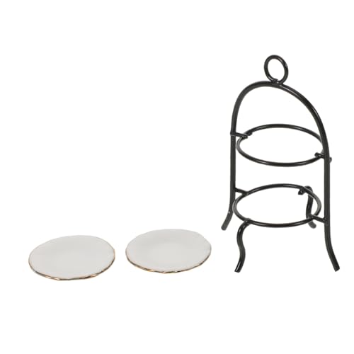 Kisangel Mini Küchenornamente Puppenhaus Dekoration Kleiner Kuchenständer Miniatur Dessertturm Dekorativer Cupcake Turm Kleines Lebensmittelzubehör Mini Lebensmittelständer Metall Kisangel Mini Küchenornamente Puppenhaus Dekoration Kleiner Kuchenständer Miniatur Dessertturm Dekorativer Cupcake Turm Kleines Lebensmittelzubehör Mini Lebensmittelständer Metall von Kisangel