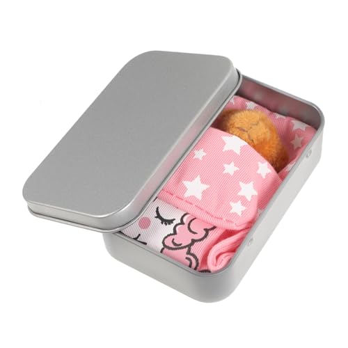 Kisangel Mini Plüschbär in Blechdose Stofftier Bär Miniatur Kuscheltier Ornament Kleine Stofftiere für Kinderzimmerdekoration und DIY Bastelarbeiten Kisangel Mini Plüschbär in Blechdose Stofftier Bär Miniatur Kuscheltier Ornament Kleine Stofftiere für Kinderzimmerdekoration und DIY Bastelarbeiten von Kisangel