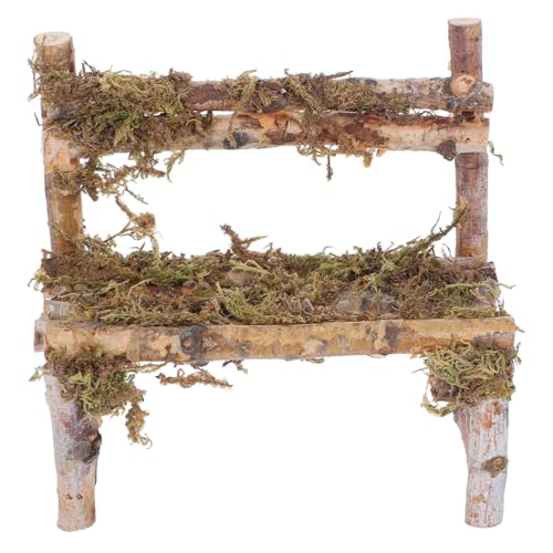 Kisangel Miniatur Holzstuhl für Puppenhaus Realistische Mini Gartenbank Dekoration Handgefertigte Holzfigur Vielseitig für Mikrolandschaften Schaufenster und Fotorequisiten Kisangel Miniatur Holzstuhl für Puppenhaus Realistische Mini Gartenbank Dekoration Handgefertigte Holzfigur Vielseitig für Mikrolandschaften Schaufenster und Fotorequisiten von Kisangel