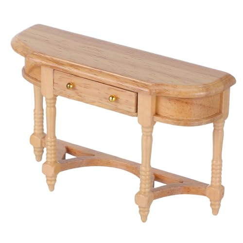 Kisangel Miniatur holztisch für Puppenhaus Stabile Kleine Möbel Detailreich Handgefertigt Vielseitige Dekoration für Miniaturhäuser Tragbar und Kindgerecht Kisangel Miniatur holztisch für Puppenhaus Stabile Kleine Möbel Detailreich Handgefertigt Vielseitige Dekoration für Miniaturhäuser Tragbar und Kindgerecht von Kisangel