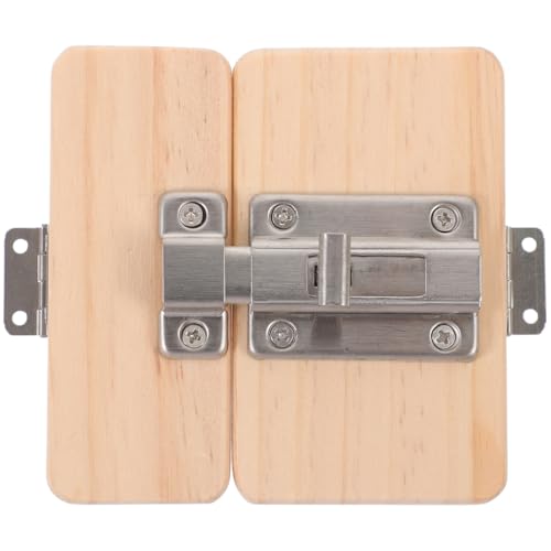 Kisangel Montessori Busy Board Zubehör Sensorisches Mit Türschloss Holz DIY Busy Board Teil Für Motorische Entwicklung Von Kleinkindern Kisangel Montessori Busy Board Zubehör Sensorisches Mit Türschloss Holz DIY Busy Board Teil Für Motorische Entwicklung Von Kleinkindern von Kisangel