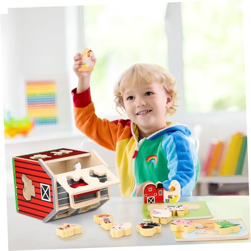 Kisangel Montessori Holz Bauernhof Spielset mit Tieren Handgefertigte Holzfiguren Farbenfrohes Lernspielzeug für Jahre Fördert Kognitive Entwicklung und Kreatives Kisangel Montessori Holz Bauernhof Spielset mit Tieren Handgefertigte Holzfiguren Farbenfrohes Lernspielzeug für Jahre Fördert Kognitive Entwicklung und Kreatives von Kisangel