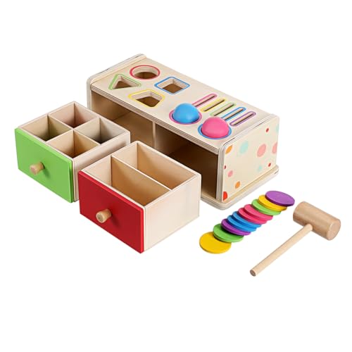 Kisangel Holzspielzeug Für Kleinkinder Formsortierspielzeug Zur Farberkennung Und Formdifferenzierung Lernspielzeug Für Jungen Und Mädchen Kisangel Holzspielzeug Für Kleinkinder Formsortierspielzeug Zur Farberkennung Und Formdifferenzierung Lernspielzeug Für Jungen Und Mädchen von Kisangel