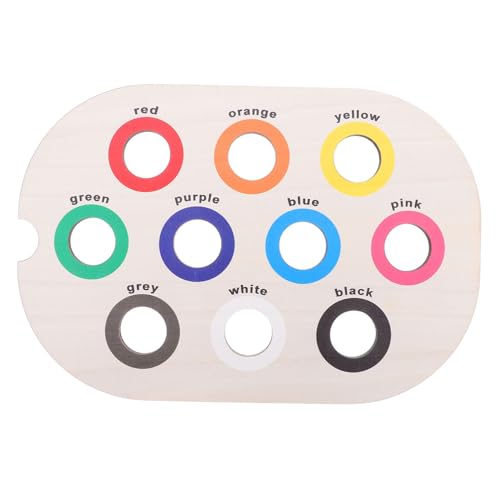 Kisangel Montessori Holz Farbensortierbrett Junge Mädchen Lernspiel Hand-Auge-koordination Fördert Feinmotorik Frühpädagogisches Holzspielzeug für Junge Mädchen und Vorschulkinder Kisangel Montessori Holz Farbensortierbrett Junge Mädchen Lernspiel Hand-Auge-koordination Fördert Feinmotorik Frühpädagogisches Holzspielzeug für Junge Mädchen und Vorschulkinder von Kisangel