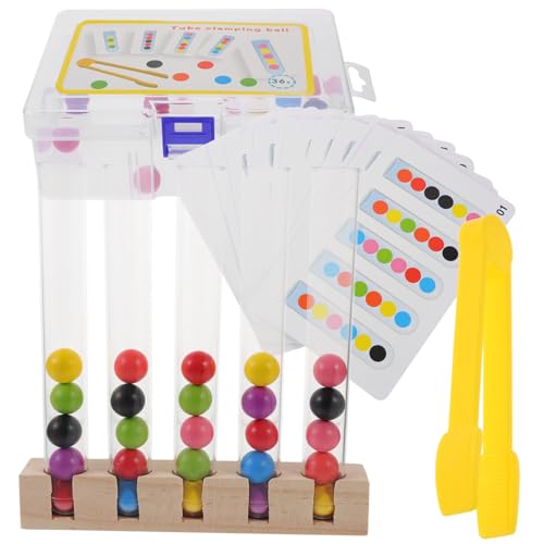 Kisangel Montessori Holzspielzeug Ab Jahr Teiliges Clip Perlen Lernspielzeug für Kleinkinder Fördert Feinmotorik Hand Auge Koordination und Farbenerkennung Pädagogisches Lernspielzeug für Kisangel Montessori Holzspielzeug Ab Jahr Teiliges Clip Perlen Lernspielzeug für Kleinkinder Fördert Feinmotorik Hand Auge Koordination und Farbenerkennung Pädagogisches Lernspielzeug für von Kisangel