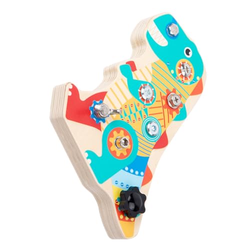 Kisangel Montessori Holzspielzeug Dinosaurier Schraubspielzeug Lernspielzeug zur Feinmotorik Hand Auge Koordination und Logischem für Jahre und Älter Kisangel Montessori Holzspielzeug Dinosaurier Schraubspielzeug Lernspielzeug zur Feinmotorik Hand Auge Koordination und Logischem für Jahre und Älter von Kisangel