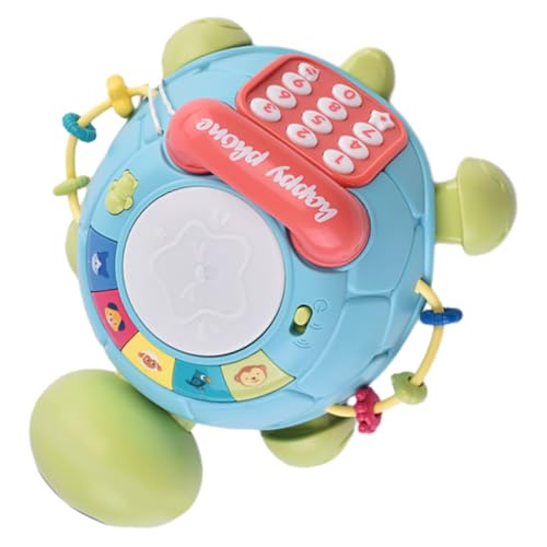 Kisangel Musikspielzeug Schildkröte mit Musik und Krabbel Funktion Bunte Lernspielzeug für Kleinkinder zur Hand Auge Koordination und Hörentwicklung Interaktives Frühes Lernspielzeug ohne Kisangel Musikspielzeug Schildkröte mit Musik und Krabbel Funktion Bunte Lernspielzeug für Kleinkinder zur Hand Auge Koordination und Hörentwicklung Interaktives Frühes Lernspielzeug ohne von Kisangel