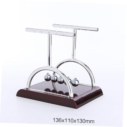 Kisangel Newton Dekoration Mittlere Dynamisches Experimentiergerät Lernspielzeug für Energiegleichgewicht Vielseitige Schreibtisch deko für Zuhause und Büro Kisangel Newton Dekoration Mittlere Dynamisches Experimentiergerät Lernspielzeug für Energiegleichgewicht Vielseitige Schreibtisch deko für Zuhause und Büro von Kisangel