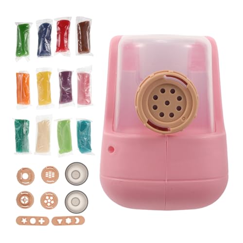 Kisangel Nudelmaschine Spielset DIY Knetmasse Modellierwerkzeug Spaghetti Maker Lebensmittelechte Weiche Leicht zu Reinigende Modelliermasse für Kreatives Basteln und Fantasievolles Kisangel Nudelmaschine Spielset DIY Knetmasse Modellierwerkzeug Spaghetti Maker Lebensmittelechte Weiche Leicht zu Reinigende Modelliermasse für Kreatives Basteln und Fantasievolles von Kisangel