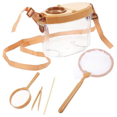 Kisangel Outdoor Set Insekten Beobachtungsbox mit Verstellbaren Trägern und Fangnetz Lernspielzeug Entdeckungsdrang Kognitiven Fähigkeiten und Beobachtungskompetenz Kisangel Outdoor Set Insekten Beobachtungsbox mit Verstellbaren Trägern und Fangnetz Lernspielzeug Entdeckungsdrang Kognitiven Fähigkeiten und Beobachtungskompetenz von Kisangel