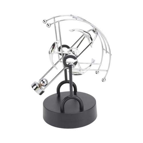 Kisangel Perpetuum Mobile Wissenschaftsspielzeug Silberfarben Kinetisches Physik dekorationsspiel für Büro Schreibtisch Langlebiges Material Unterhaltsames Desktop Ornament für Kisangel Perpetuum Mobile Wissenschaftsspielzeug Silberfarben Kinetisches Physik dekorationsspiel für Büro Schreibtisch Langlebiges Material Unterhaltsames Desktop Ornament für von Kisangel