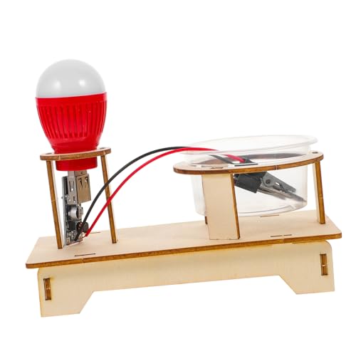 Kisangel Physik Experimentierkasten DIY Salzlösung Leitfähige Lampe Elektrizitätsschulung Schülerpraktikum Kreatives Lernspielzeug Praktische Fähigkeiten Kisangel Physik Experimentierkasten DIY Salzlösung Leitfähige Lampe Elektrizitätsschulung Schülerpraktikum Kreatives Lernspielzeug Praktische Fähigkeiten von Kisangel