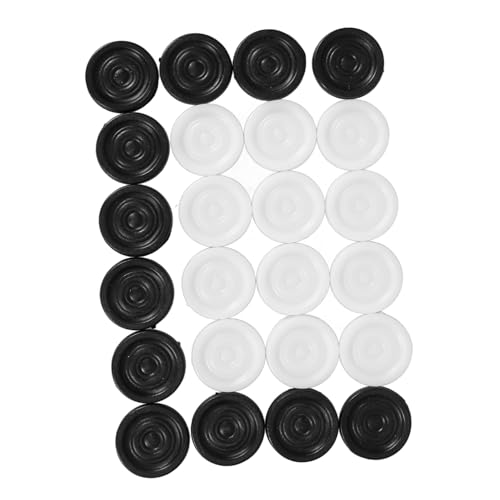 Kisangel Plastik Schachfiguren und Dame Spielsteine Ersatz Zubehör Kompakt Leicht Tragbar Fein Poliert Sicher für Brettspiel Kisangel Plastik Schachfiguren und Dame Spielsteine Ersatz Zubehör Kompakt Leicht Tragbar Fein Poliert Sicher für Brettspiel von Kisangel