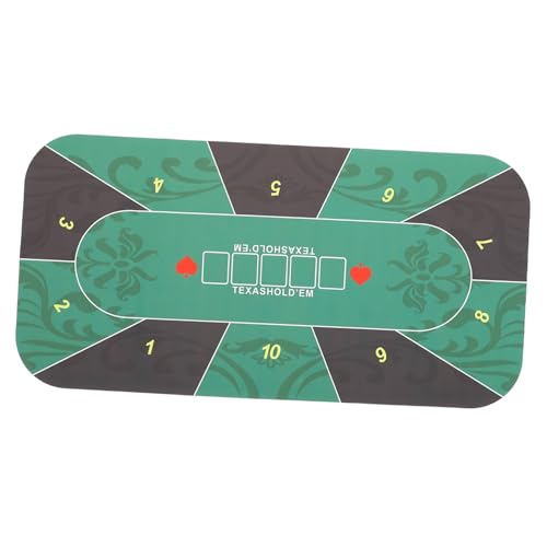 Kisangel Pokermatte rutschfeste Tischmatte für Kartenspiele Gummimatte mit Klassischem Print Personen Spielmatte Geräuschdämpfend und Langlebig für Zuhause und Familienunterhaltung Kisangel Pokermatte rutschfeste Tischmatte für Kartenspiele Gummimatte mit Klassischem Print Personen Spielmatte Geräuschdämpfend und Langlebig für Zuhause und Familienunterhaltung von Kisangel