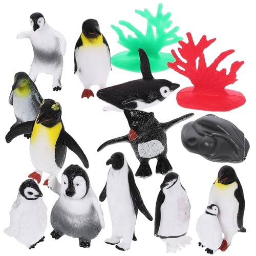 Kisangel Realistische Pinguin Figuren Handbemalte Kleine Pinguin Dekofiguren Stabile Tiermodelle für Tischdeko Lernspielzeug und Fotorequisiten Niedliche Ornamente für Zuhause und Büro Kisangel Realistische Pinguin Figuren Handbemalte Kleine Pinguin Dekofiguren Stabile Tiermodelle für Tischdeko Lernspielzeug und Fotorequisiten Niedliche Ornamente für Zuhause und Büro von Kisangel