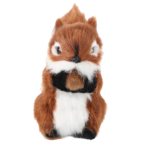 Kisangel Realistische Plüsch eichhörnchen Figur Deko mit Lebensechtem Design Kleines Detailreiches Wildtier Modell Naturgetreue Sammlerfigur Kuscheliges Tier plüschtier Kisangel Realistische Plüsch eichhörnchen Figur Deko mit Lebensechtem Design Kleines Detailreiches Wildtier Modell Naturgetreue Sammlerfigur Kuscheliges Tier plüschtier von Kisangel