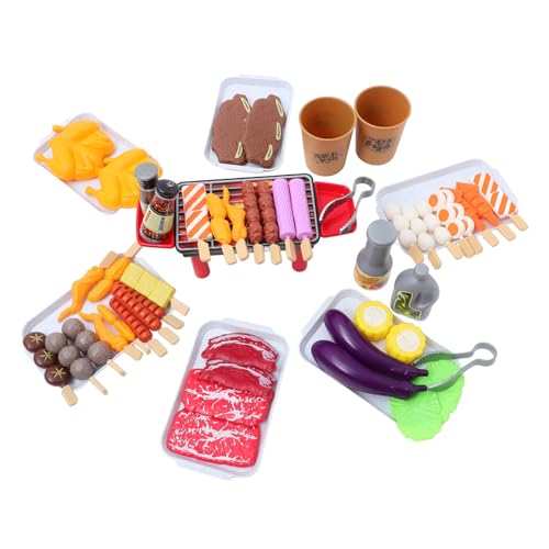 Kisangel Realistisches BBQ Grillspielzeug Teilig Kindersicheres Abs Material Rauchfunktion Kreatives Küchen Rollenspiel Geeignet für Kleinkinder und Fördert Fantasie und Nachahmungsspiel Kisangel Realistisches BBQ Grillspielzeug Teilig Kindersicheres Abs Material Rauchfunktion Kreatives Küchen Rollenspiel Geeignet für Kleinkinder und Fördert Fantasie und Nachahmungsspiel von Kisangel