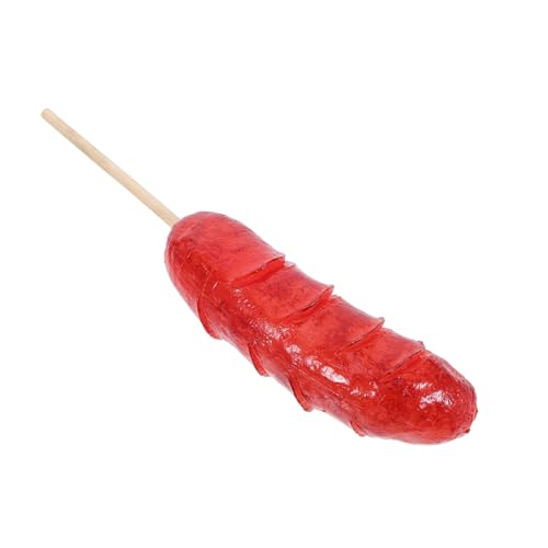Kisangel Realistisches Hot Dog Modell BBQ Deko aus Langlebigem PVC Vielseitige Fake Food Prop für Party Küchen Eventdekoration Pflegeleicht und Robust Kisangel Realistisches Hot Dog Modell BBQ Deko aus Langlebigem PVC Vielseitige Fake Food Prop für Party Küchen Eventdekoration Pflegeleicht und Robust von Kisangel
