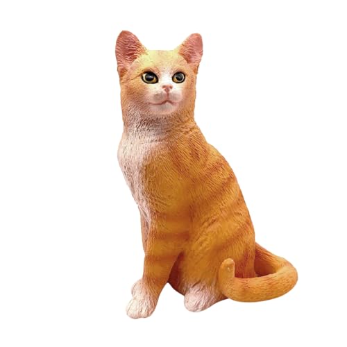 Kisangel Realistisches Katzenmodell Kunststoff Figurine Dekoration Desktop Ornament Kindgerechtes Lernspielzeug Stabiles Design Langlebig für Katzenliebhaber Wohnzimmer Büro Kinderzimmer Kisangel Realistisches Katzenmodell Kunststoff Figurine Dekoration Desktop Ornament Kindgerechtes Lernspielzeug Stabiles Design Langlebig für Katzenliebhaber Wohnzimmer Büro Kinderzimmer von Kisangel