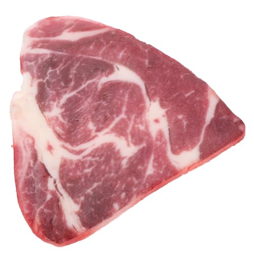 Kisangel Realistisches Künstliches Rindfleischmodell Lebensnahe Dekoration Täuschend Echte Küchen Ornamente Lebensechte Gefälschte Lebensmittel Vielseitig für Laden Restaurant und Party Kisangel Realistisches Künstliches Rindfleischmodell Lebensnahe Dekoration Täuschend Echte Küchen Ornamente Lebensechte Gefälschte Lebensmittel Vielseitig für Laden Restaurant und Party von Kisangel