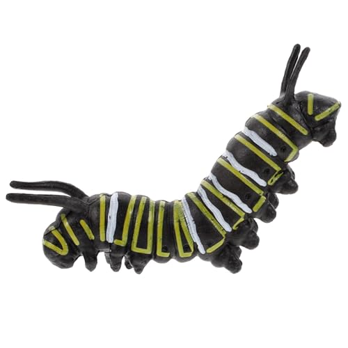 Kisangel Realistisches Raupen Lernspielzeug Modell Tier Nachbildung Pädagogisch Dekorativ Sammlerstück Kisangel Realistisches Raupen Lernspielzeug Modell Tier Nachbildung Pädagogisch Dekorativ Sammlerstück von Kisangel