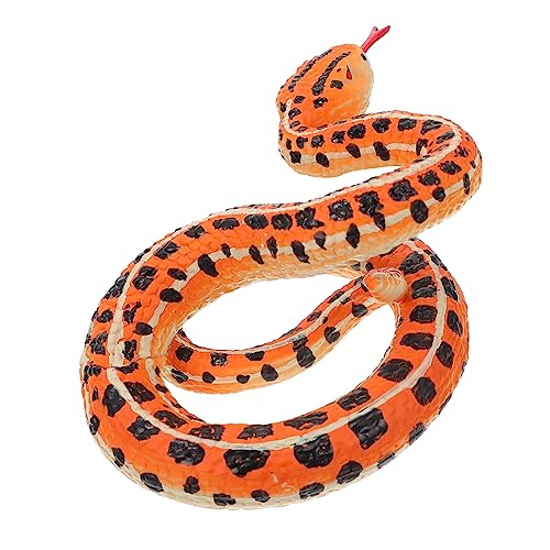 Kisangel Realistisches Schlangenmodell aus Sicherem Kunststoff Kleines Trickspielzeug für Halloween und Karneval Pädagogisch für Spaß und Lernen bei Party und Cosplay Kisangel Realistisches Schlangenmodell aus Sicherem Kunststoff Kleines Trickspielzeug für Halloween und Karneval Pädagogisch für Spaß und Lernen bei Party und Cosplay von Kisangel
