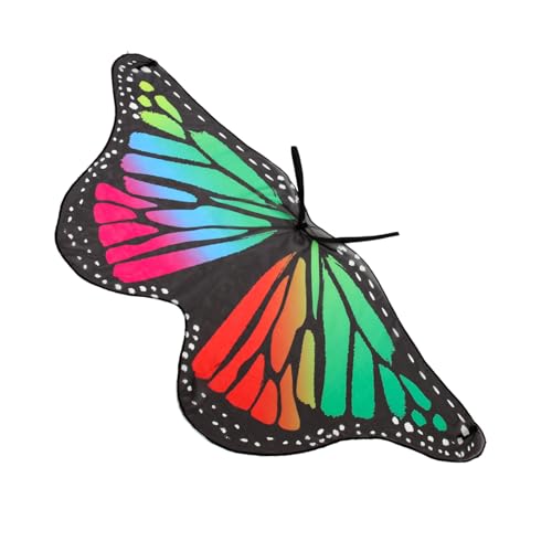 Kisangel Schmetterlings Umhang Cosplay Cape in Schmetterlingsform Strapazierfähiger Polyesterstoff Atmungsaktiv und Flexibel für Halloween Karneval Bühnenauftritte und Outdoor Spiel Kisangel Schmetterlings Umhang Cosplay Cape in Schmetterlingsform Strapazierfähiger Polyesterstoff Atmungsaktiv und Flexibel für Halloween Karneval Bühnenauftritte und Outdoor Spiel von Kisangel