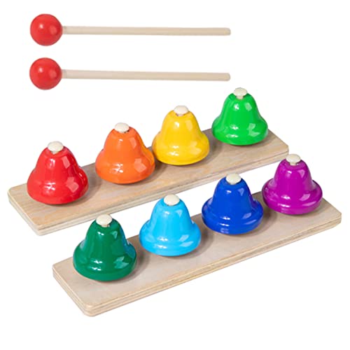 Kisangel Schreibtischglocken für Musikalisches Percussion Instrument für Frühkindliche Bildung mit Hoher Widerstandsfähigkeit Geeignet für Kindergarten und Zuhause Kisangel Schreibtischglocken für Musikalisches Percussion Instrument für Frühkindliche Bildung mit Hoher Widerstandsfähigkeit Geeignet für Kindergarten und Zuhause von Kisangel