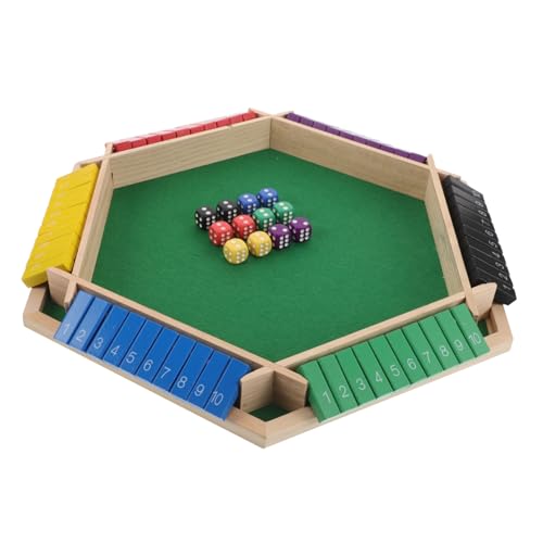 Kisangel Sechsseitiger Flip Spieltisch mit Vielseitigen Trinkspielregeln für Ktv Bars und Gesellige Runden Langlebig Interaktiv für Partys und Soziale Treffen Kisangel Sechsseitiger Flip Spieltisch mit Vielseitigen Trinkspielregeln für Ktv Bars und Gesellige Runden Langlebig Interaktiv für Partys und Soziale Treffen von Kisangel