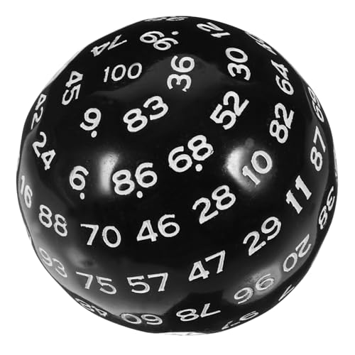 Kisangel Seitiger Polyedrischer Würfel aus Acryl Glatte Oberfläche Vielseitig für Brettspiele Rollenspiele und Partygebrauch Robustes Design für Spiel und Dekoration Kisangel Seitiger Polyedrischer Würfel aus Acryl Glatte Oberfläche Vielseitig für Brettspiele Rollenspiele und Partygebrauch Robustes Design für Spiel und Dekoration von Kisangel