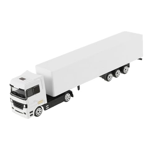 Kisangel Diecast Modellspielzeug Set Europäischer Container LKW Weißer Spielzeug LKW Mit Detailliertem Design Für Sammler Und Kreative Junge Mädchen Langlebiges Design Für Realitätsnahe Kisangel Diecast Modellspielzeug Set Europäischer Container LKW Weißer Spielzeug LKW Mit Detailliertem Design Für Sammler Und Kreative Junge Mädchen Langlebiges Design Für Realitätsnahe von Kisangel