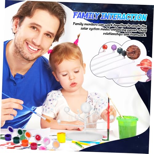 Kisangel Solar System Modellbausatz Abs Planeten zum Bemalen Pädagogisches Astronomie Lernspielzeug für Handwerkliches Bastelset für Wissenschaftsprojekte und Raumdekoration Kisangel Solar System Modellbausatz Abs Planeten zum Bemalen Pädagogisches Astronomie Lernspielzeug für Handwerkliches Bastelset für Wissenschaftsprojekte und Raumdekoration von Kisangel