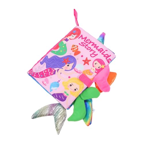 Kisangel Stoffbuch mit Niedlichem Meerjungfrau Reißfestes Tragbares Lernspielzeug zur Frühkindlichen Pädagogisches Babybuch für Junge Mädchen und Kleinkinder für Unterwegs Kisangel Stoffbuch mit Niedlichem Meerjungfrau Reißfestes Tragbares Lernspielzeug zur Frühkindlichen Pädagogisches Babybuch für Junge Mädchen und Kleinkinder für Unterwegs von Kisangel