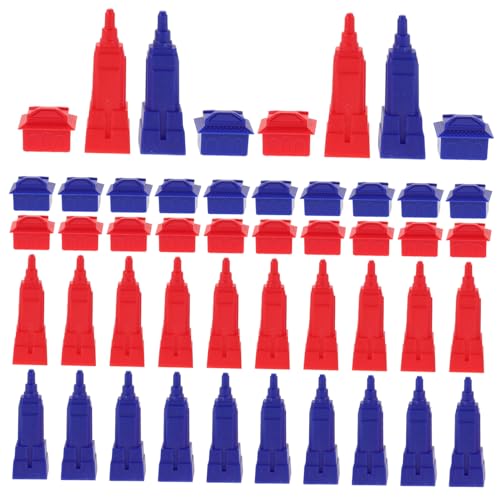 Kisangel Teiliges Brettspiel Ersatz aus Robustem Kunststoff mit Häusern und Hotels in Blau und Rot Kompatibel für Vielfältige Spielszenerien Langlebige Spielfiguren für Gesellschaftsspiele Kisangel Teiliges Brettspiel Ersatz aus Robustem Kunststoff mit Häusern und Hotels in Blau und Rot Kompatibel für Vielfältige Spielszenerien Langlebige Spielfiguren für Gesellschaftsspiele von Kisangel