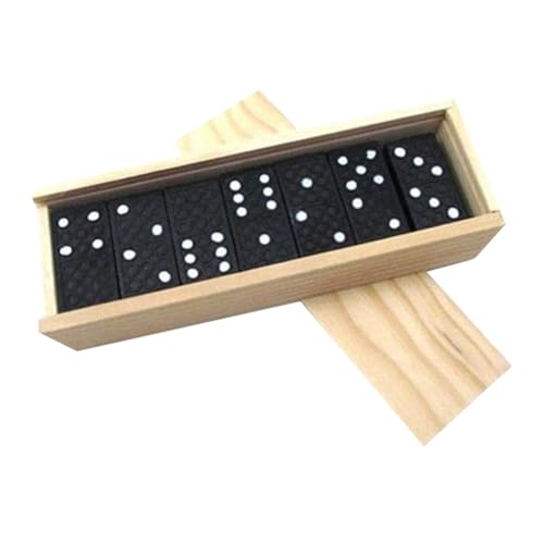 Kisangel Teiliges Domino Spiel aus Schwarzem Holz Stapelspiel für Ab Jahren Pädagogisches Logikspiel Langlebige Bauklötze für Familien Spielabende Kisangel Teiliges Domino Spiel aus Schwarzem Holz Stapelspiel für Ab Jahren Pädagogisches Logikspiel Langlebige Bauklötze für Familien Spielabende von Kisangel