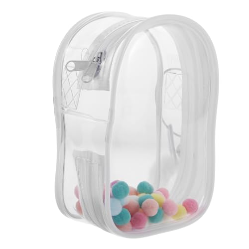 Kisangel Transparente Puppen Aufbewahrungstasche mit Glocken und Pompons Tragbare Mini doll hängetasche mit Reißverschluss Staubdichtes Schutzetui für Figuren Stilvoll und Kratzfest für Kisangel Transparente Puppen Aufbewahrungstasche mit Glocken und Pompons Tragbare Mini doll hängetasche mit Reißverschluss Staubdichtes Schutzetui für Figuren Stilvoll und Kratzfest für von Kisangel