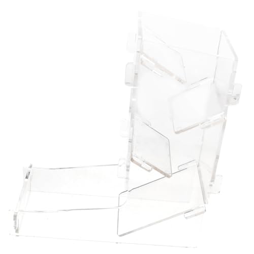 Kisangel Transparenter Würfelturm aus Acryl für Brett Rollenspiele Langlebiger Würfelspender Dekoratives Spielzubehör für Spielabende und Faire Würfelwürfe Kisangel Transparenter Würfelturm aus Acryl für Brett Rollenspiele Langlebiger Würfelspender Dekoratives Spielzubehör für Spielabende und Faire Würfelwürfe von Kisangel
