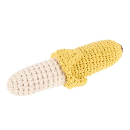 Kisangel Weicher Häkel Bananen Handrassel Babyspielzeug für Neugeborene Sicherer Greifling zur Beruhigung Fördert Hand Augen Koordination und Motorische Entwicklung Montessori Kuscheltier Kisangel Weicher Häkel Bananen Handrassel Babyspielzeug für Neugeborene Sicherer Greifling zur Beruhigung Fördert Hand Augen Koordination und Motorische Entwicklung Montessori Kuscheltier von Kisangel