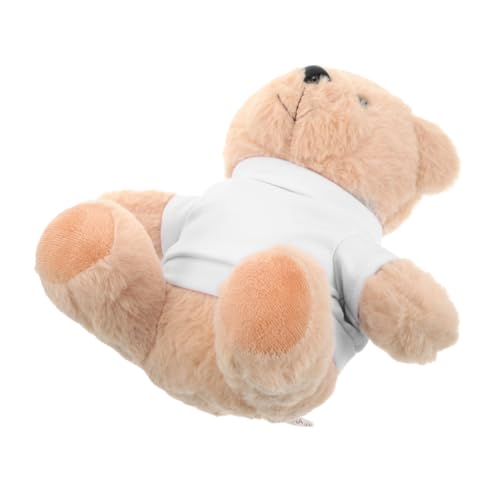 Kisangel Weicher Kuscheliger Plüsch mit Weißem DIY T Shirt für Kreative Sublimation Personalisierbares Kuscheltier für Junge Mädchen Geburtstage Weihnachten und Geschenkideen Kisangel Weicher Kuscheliger Plüsch mit Weißem DIY T Shirt für Kreative Sublimation Personalisierbares Kuscheltier für Junge Mädchen Geburtstage Weihnachten und Geschenkideen von Kisangel