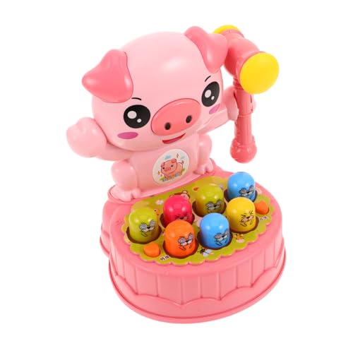 Kisangel Whack A Pig Interaktives Hammerspiel für Kleinkinder Pädagogisches Lernspiel Motorik Hand-Augen-koordination und Kognitiver Entwicklung Geeignet für Jungen und Mädchen Kisangel Whack A Pig Interaktives Hammerspiel für Kleinkinder Pädagogisches Lernspiel Motorik Hand-Augen-koordination und Kognitiver Entwicklung Geeignet für Jungen und Mädchen von Kisangel