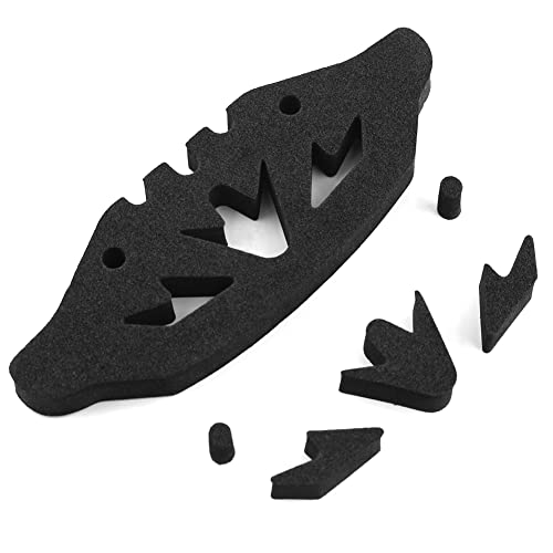 Kissmii FrontstoßStangen-Schaumstoff für 3Racing D4 D5 1/10 RC-Auto-Upgrade-Teile, Ersatzteile Kissmii FrontstoßStangen-Schaumstoff für 3Racing D4 D5 1/10 RC-Auto-Upgrade-Teile, Ersatzteile von Kissmii
