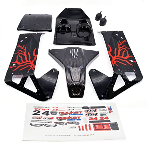 Kissmii RC Auto Karosserie HüLleKit 7534 7535 7536 7537 für -10 DBX10 1/10 RC Auto Upgrade Teile ZubehöR Satz,1 von Kissmii